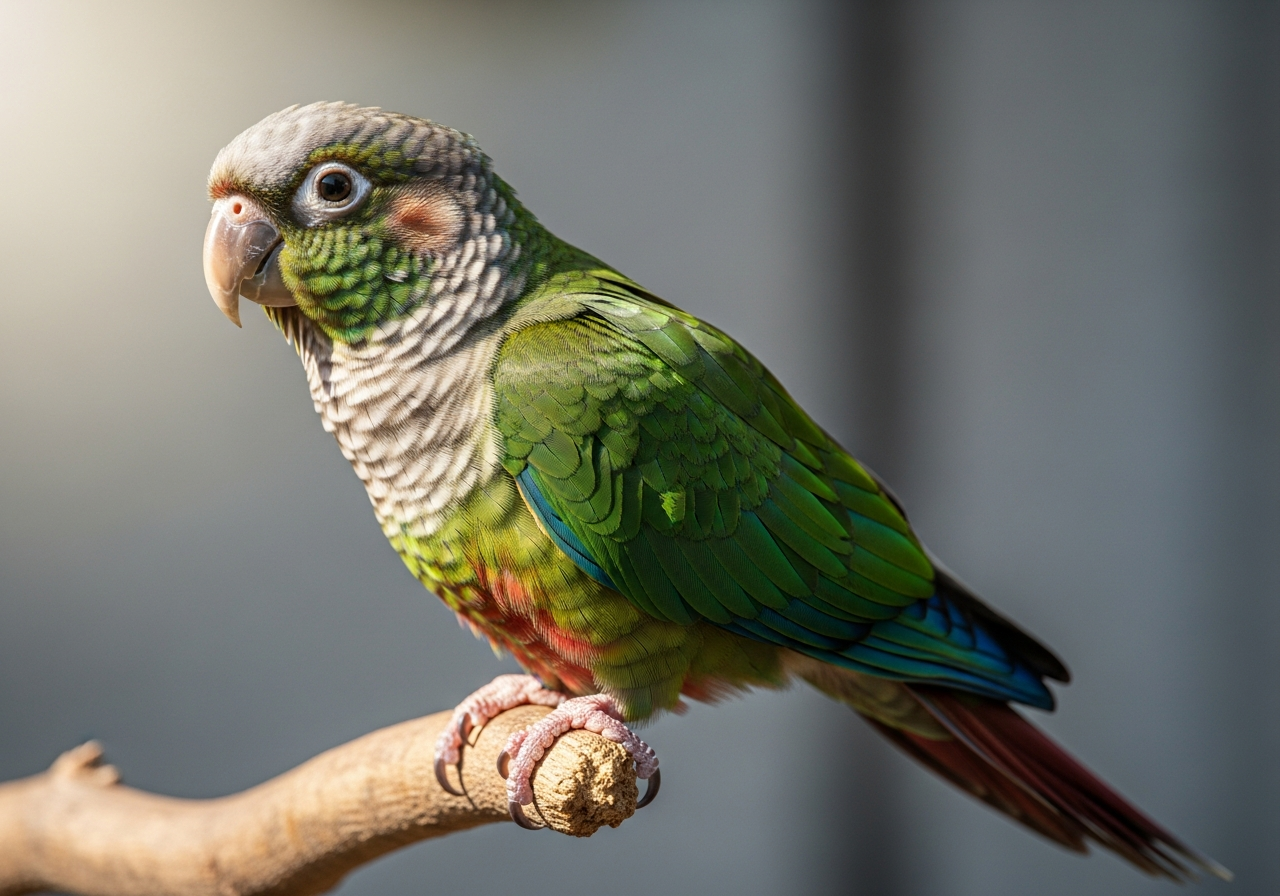 Green-Cheeked Conure bird breed