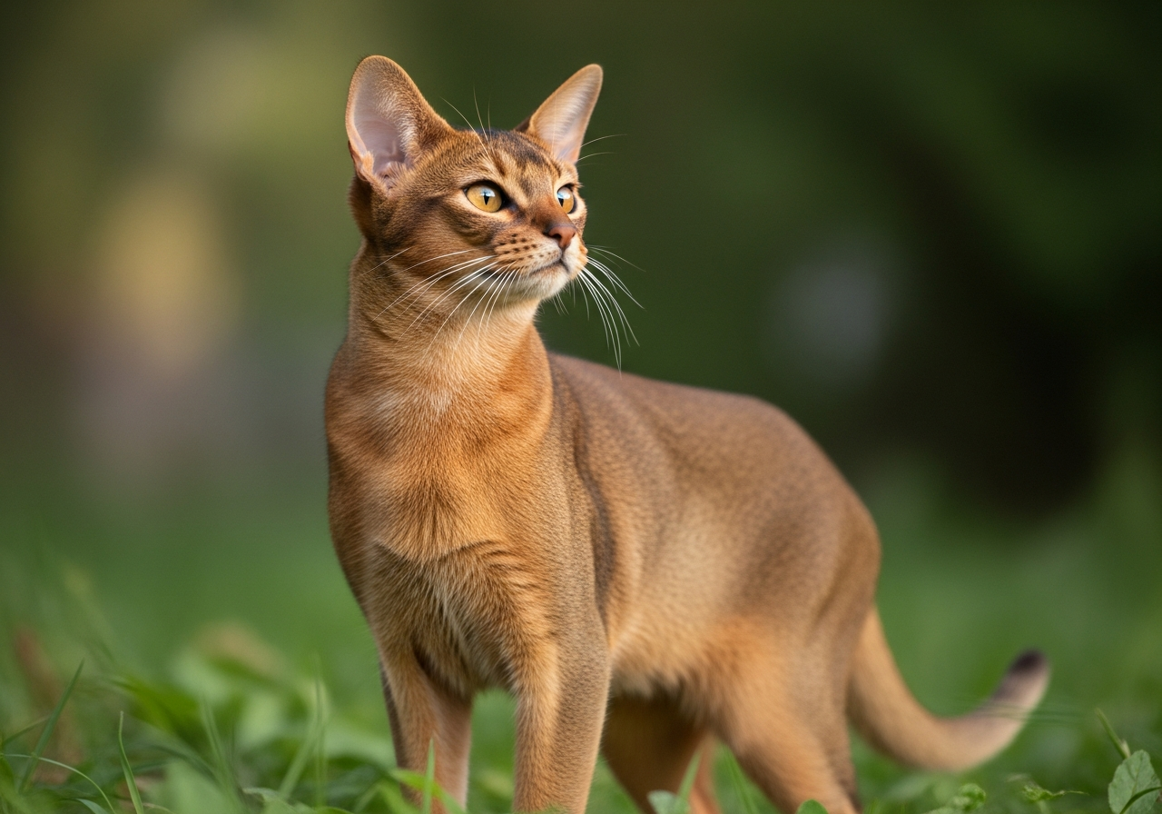 Abyssinian cat breed