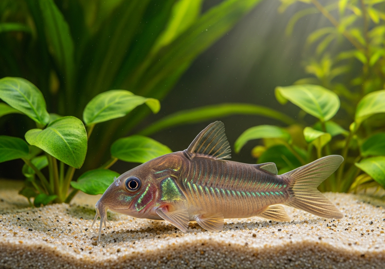 Corydoras Catfish fish breed