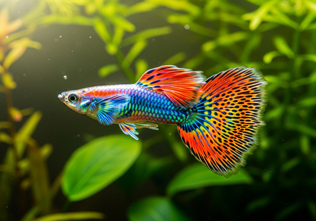 Guppy fish breed