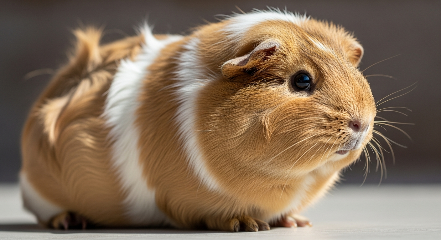 Abyssinian guinea pig breed