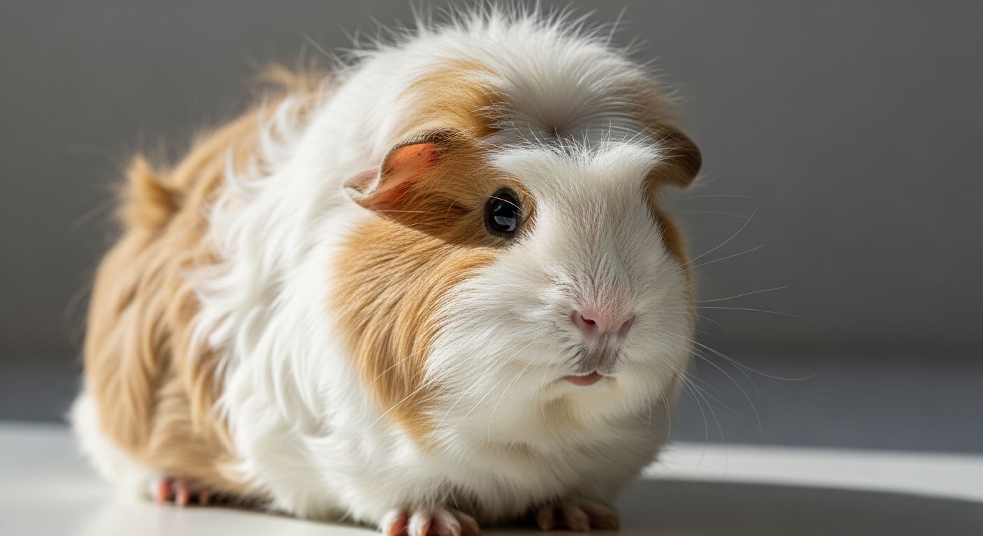 Texel guinea pig breed