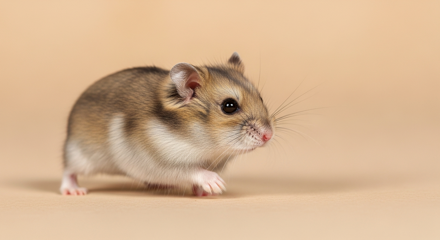 Roborovski Dwarf hamster breed