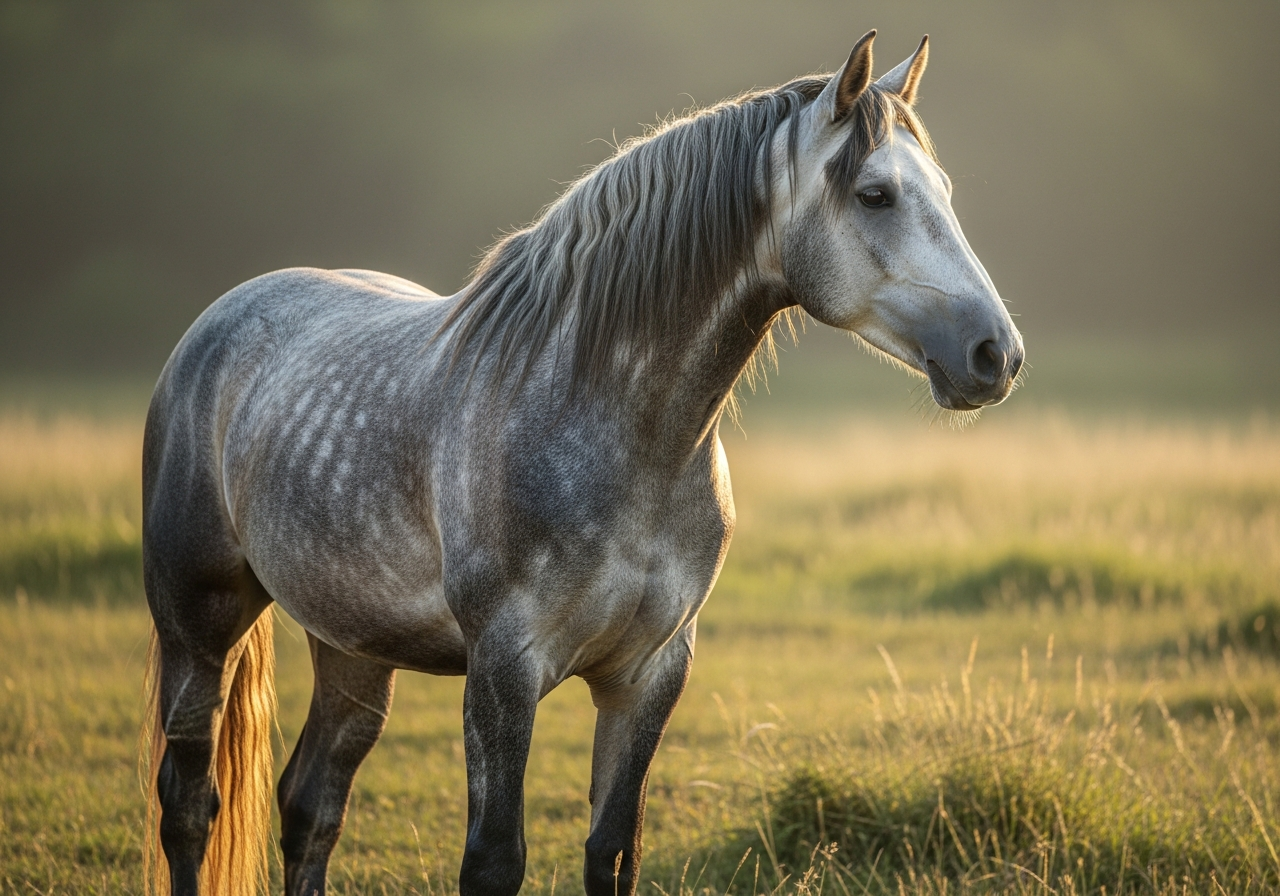 Andalusian horse breed
